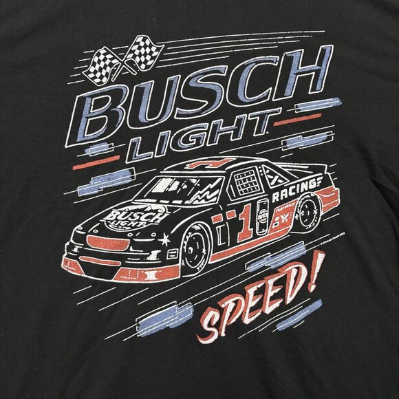 Busch Light Beer Speed Graphic T-Shirt Size Medium - Picture 2 of 4